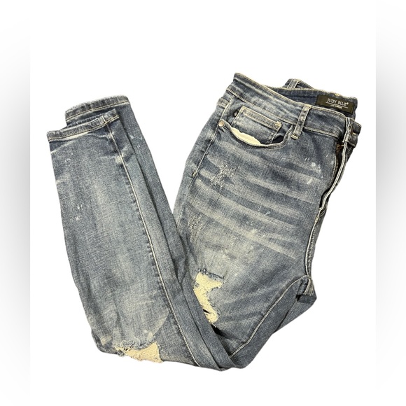 Judy Blue Denim - Distressed Skinny Fit Judy Blue Jeans Size 15